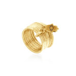 Multi Band Hamsa Ring