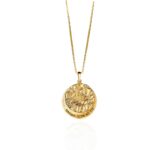 Hope Round Pendant Necklace