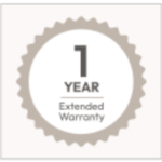1-Year Extended warranty