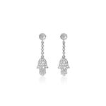 Hamsa Drop Earrings